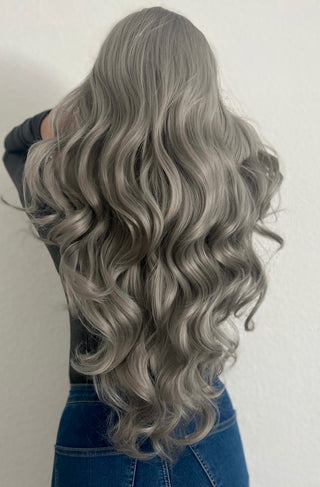 GRAY - synthetic hair 